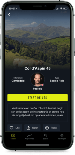 Indoor Cycling app