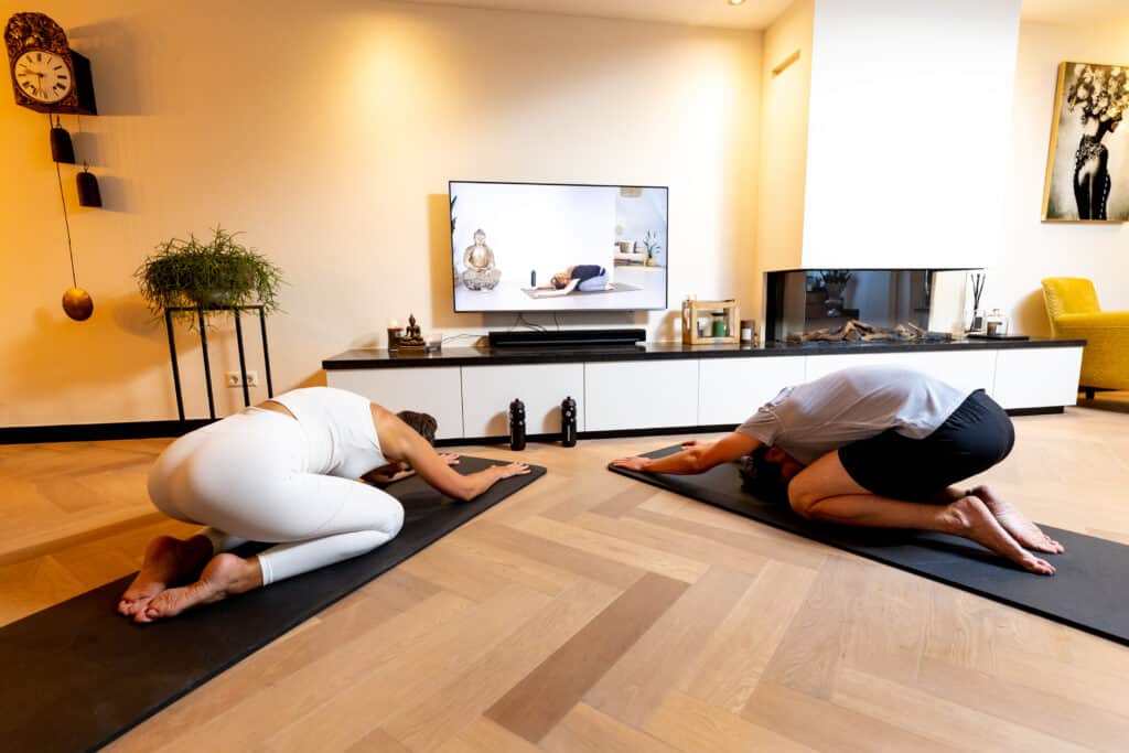 Yoga and indoor cycling