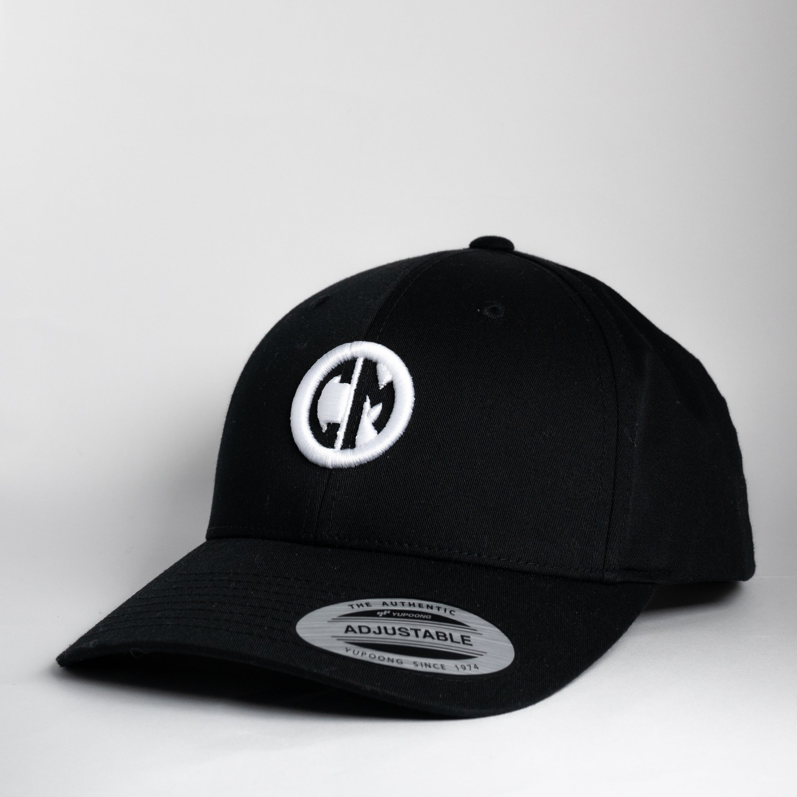 A black CycleMasters cap 