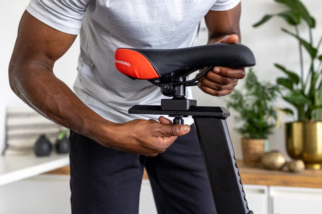 bike set up for Indoor Cycling