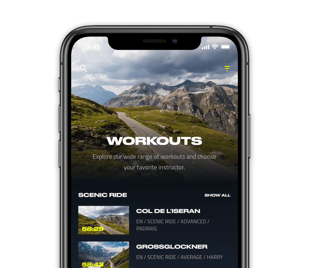 cycling workout app