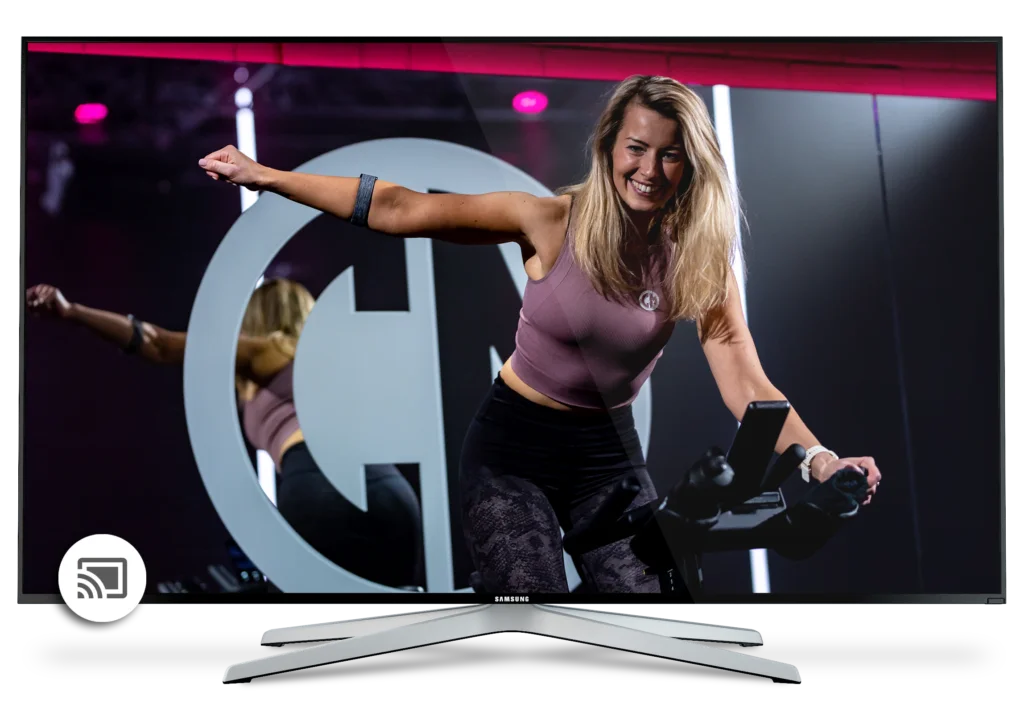 Workouts casten naar tv