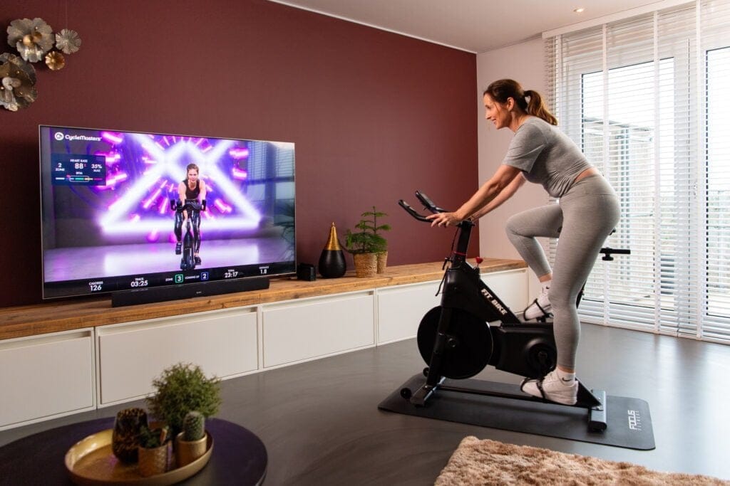 Indoor Cycling workout thuis