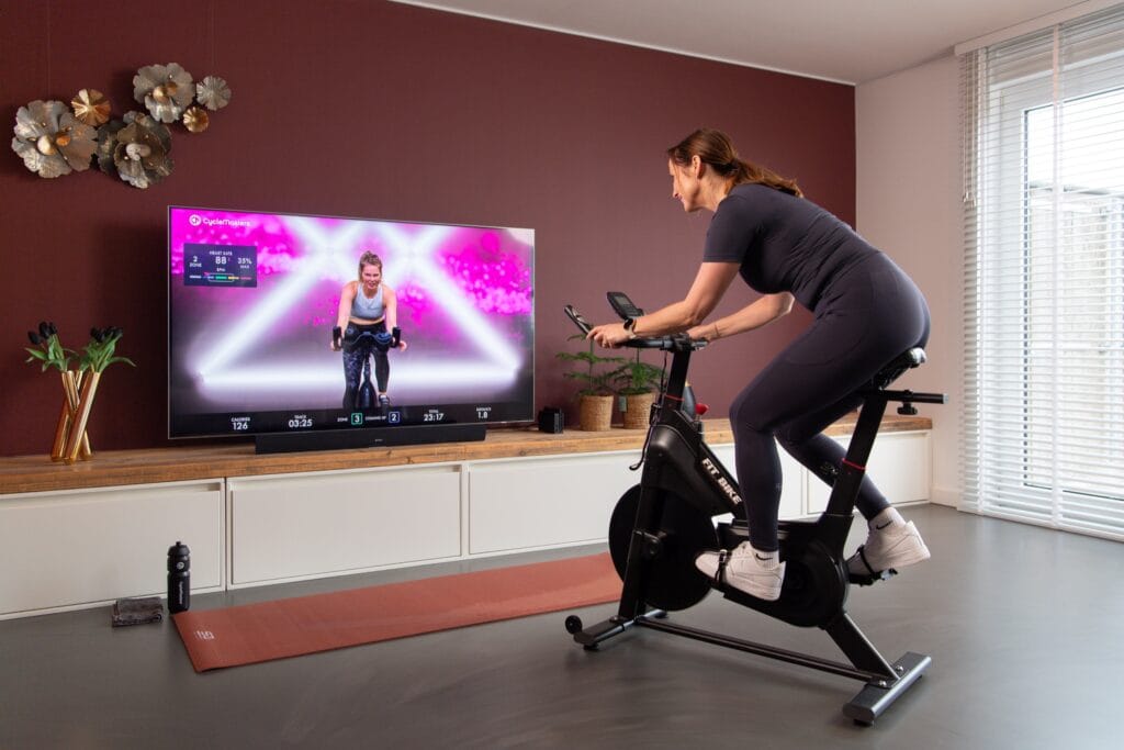 renting an indoor cycling bike